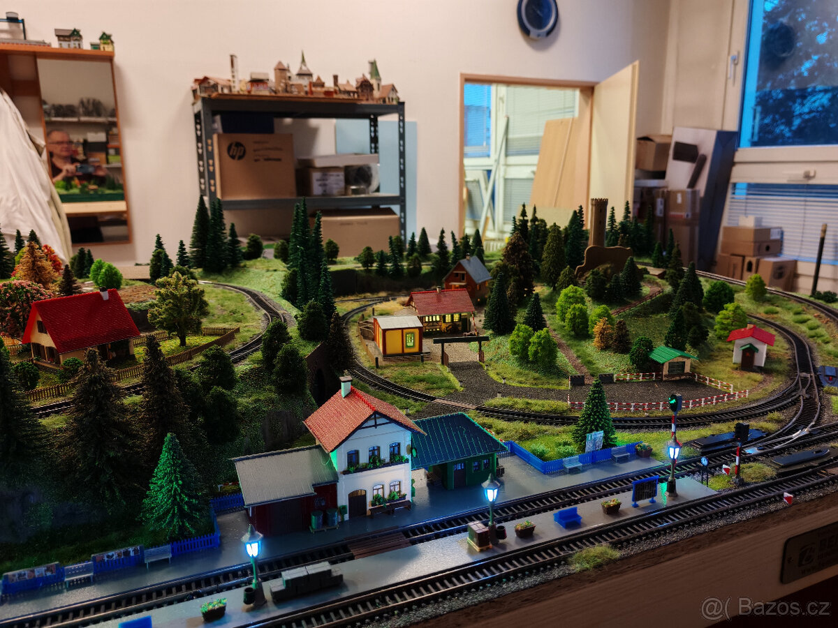 Kolejiště TT 180 x 100 cm - 16