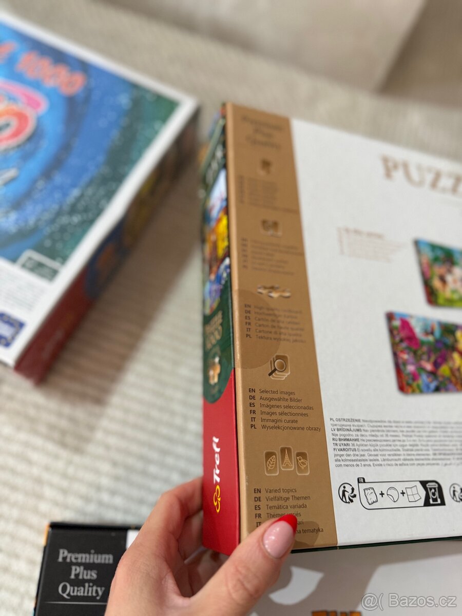 3x puzzle 1000 dílků - 16