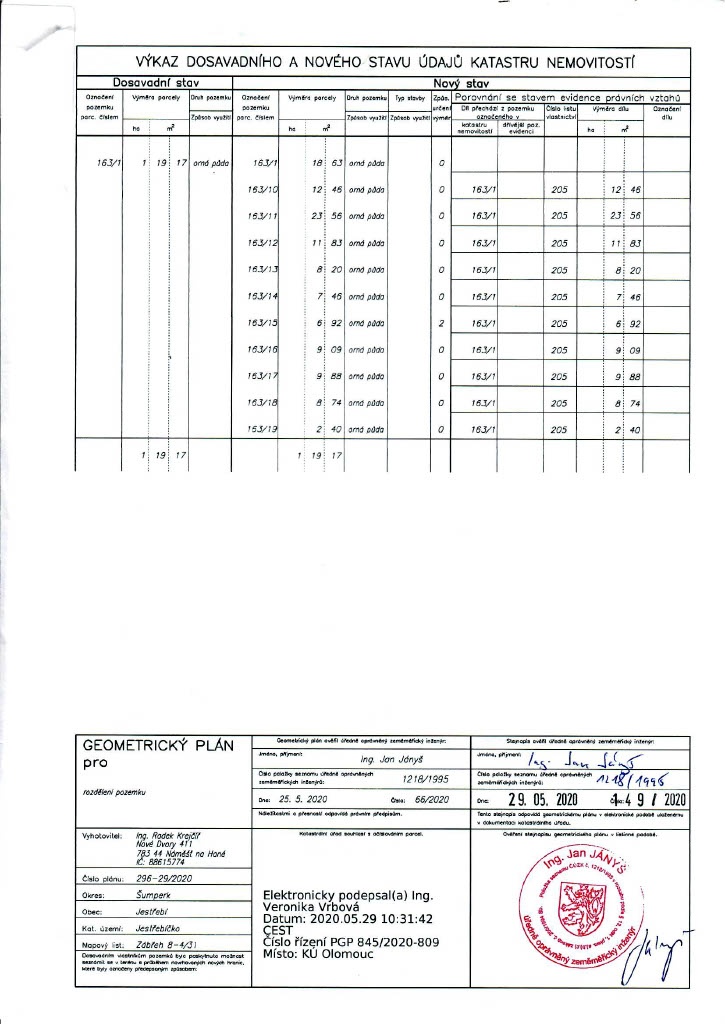 Prodej stavebního pozemku 1311 m2, Jestřebí - 16