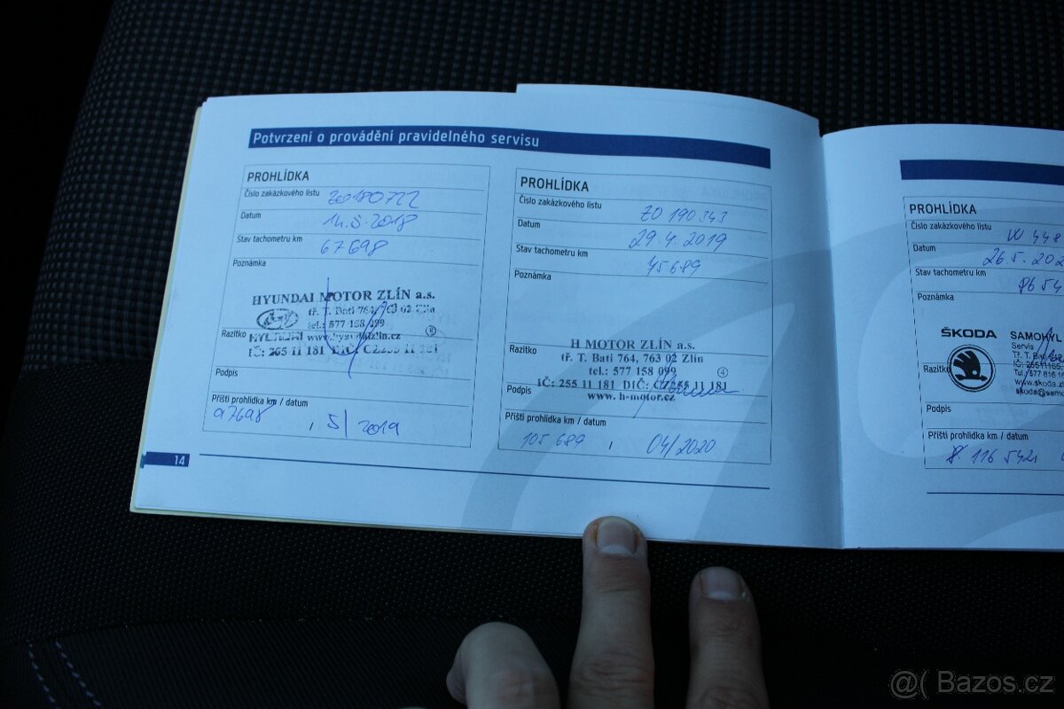 Hyundai i30, 1,4i 73KW, 1.maj.,ČR,serviska, r.v. 2015 - 16