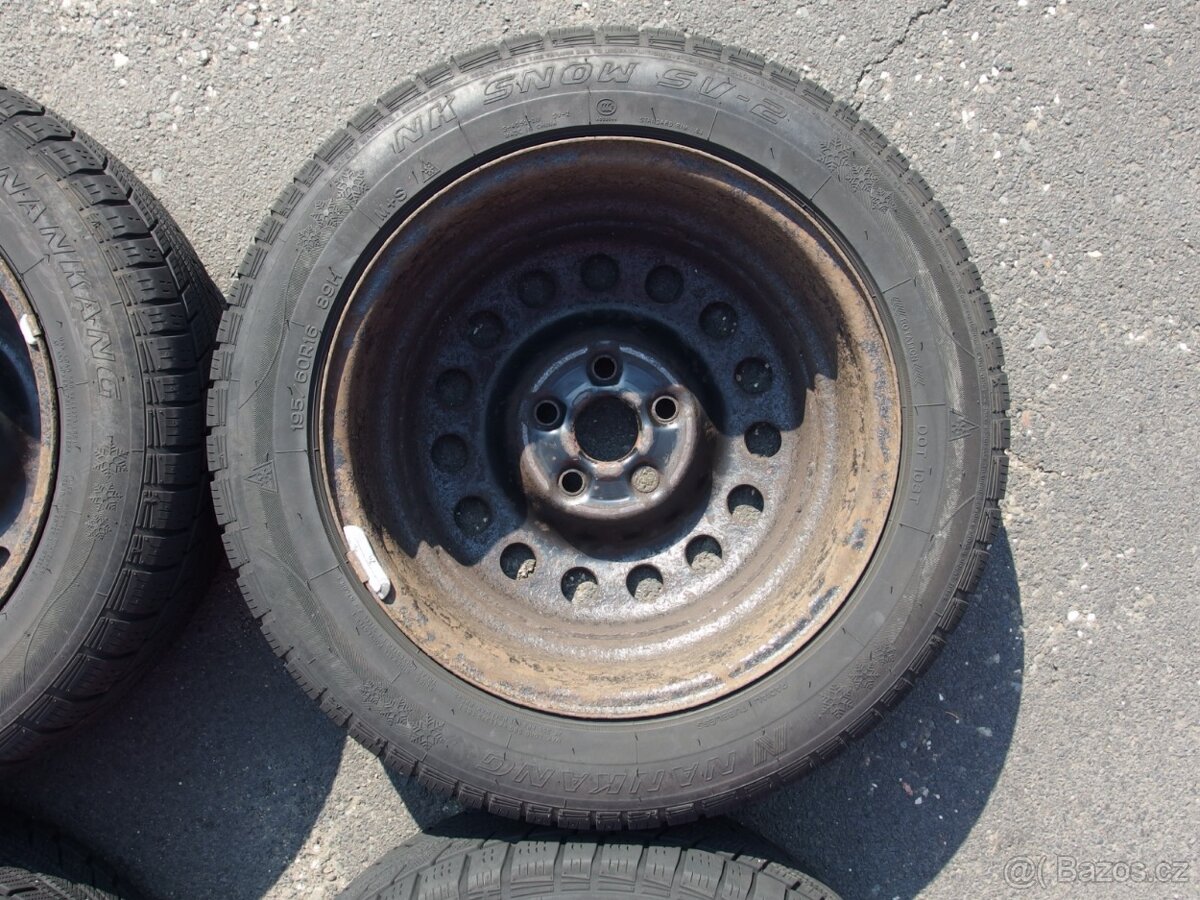 Sada zimních kol VW Sharan 195/60 R16 - 16