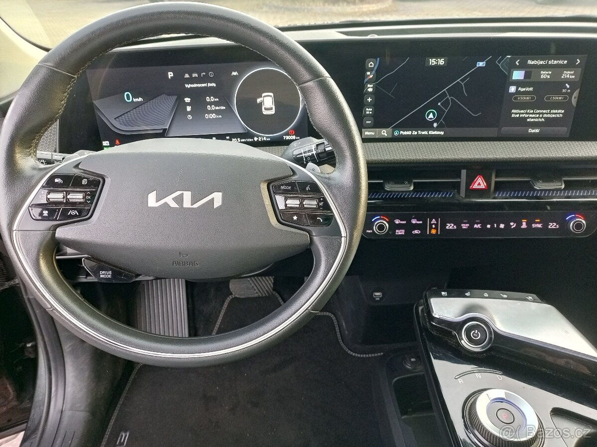 Kia EV6 - prodloužený dojezd - SOH 100 - Záruka - 16