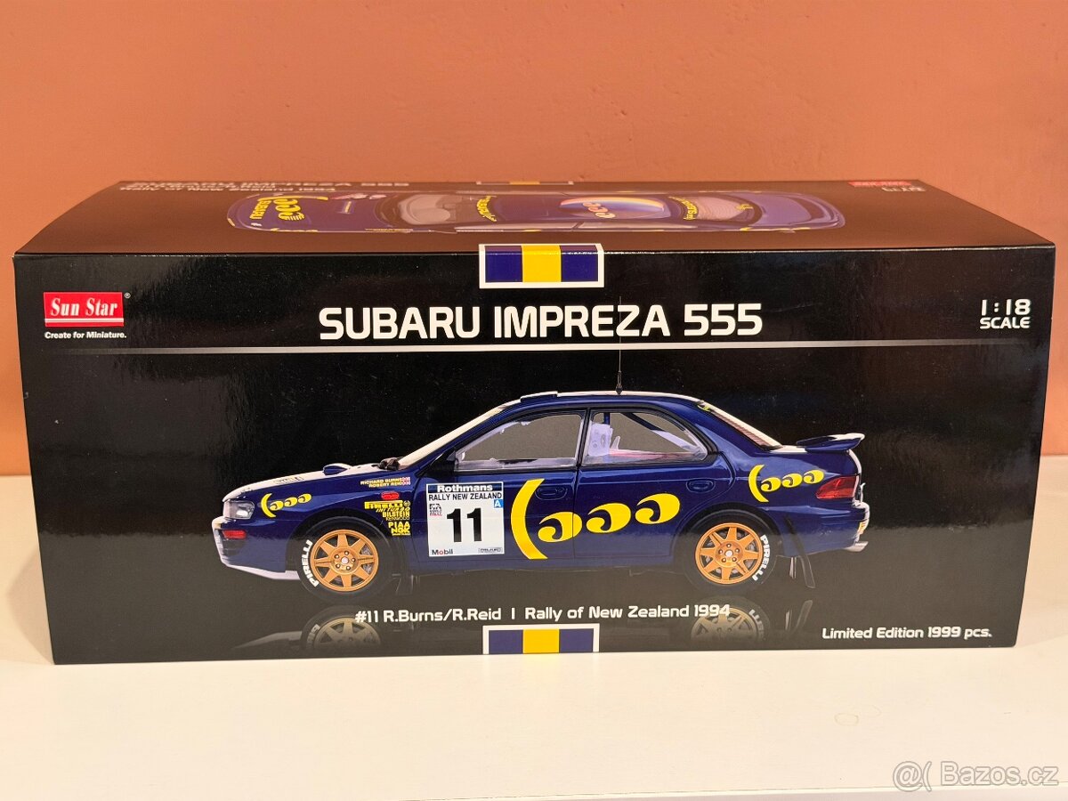 Subaru Impreza 555 - R. Burns - Rally Nový Zéland 1994 - 16