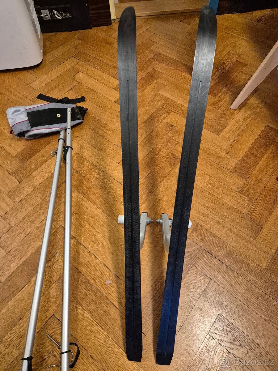 Thule chariot cross double + jogging set + ski set - 16