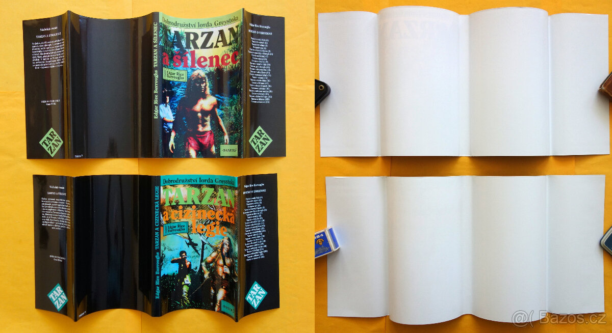 Tarzan- E. R. Burroughs/ komplet 24 knih/ NEČTENÉ, INTAKTNÍ - 16