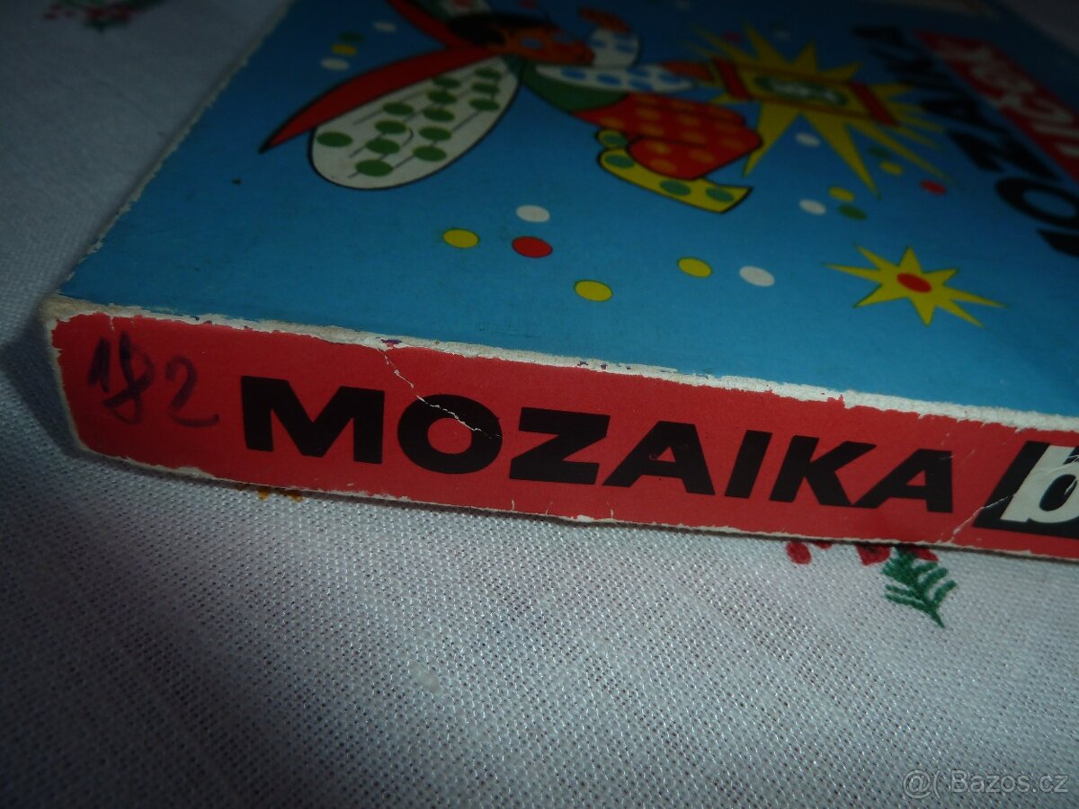 Retro mozaika Brouček Kovozávody Semily 1981 - 16