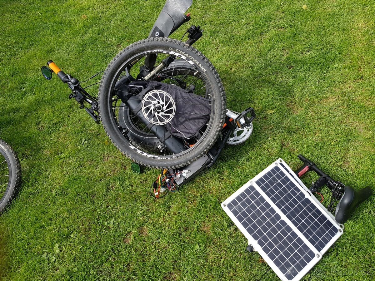 Elektromotorka 5000W / skládací a rychlé postapo ekolo - 16