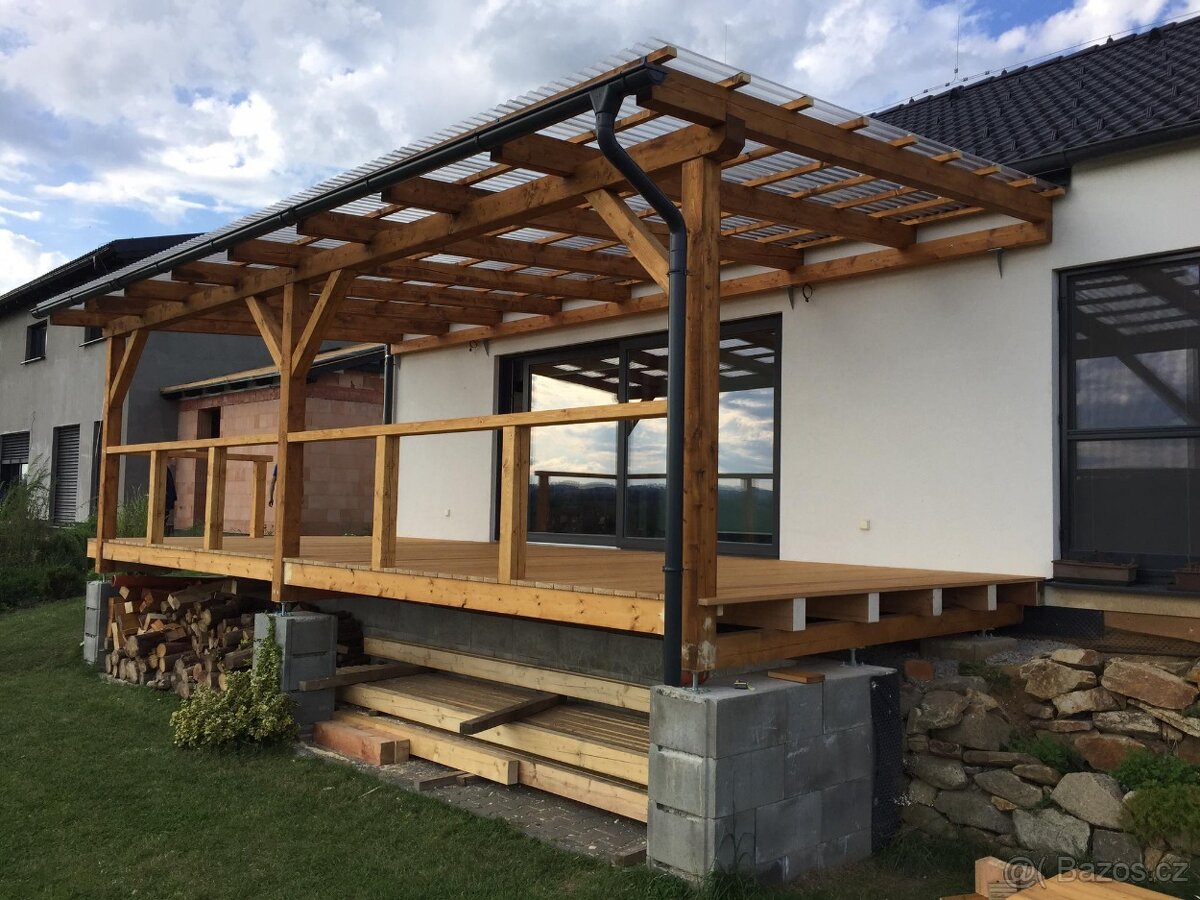 výroba pergol, tesařské práce - 16