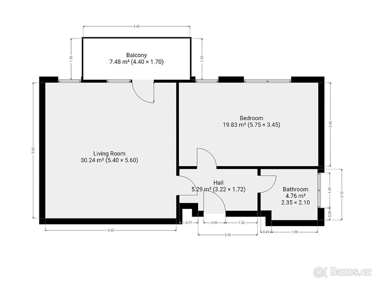 Pronájem bytu 2+kk, Dagmar Burešové, Žižkov, 25900 Kč/měs, 6 - 16