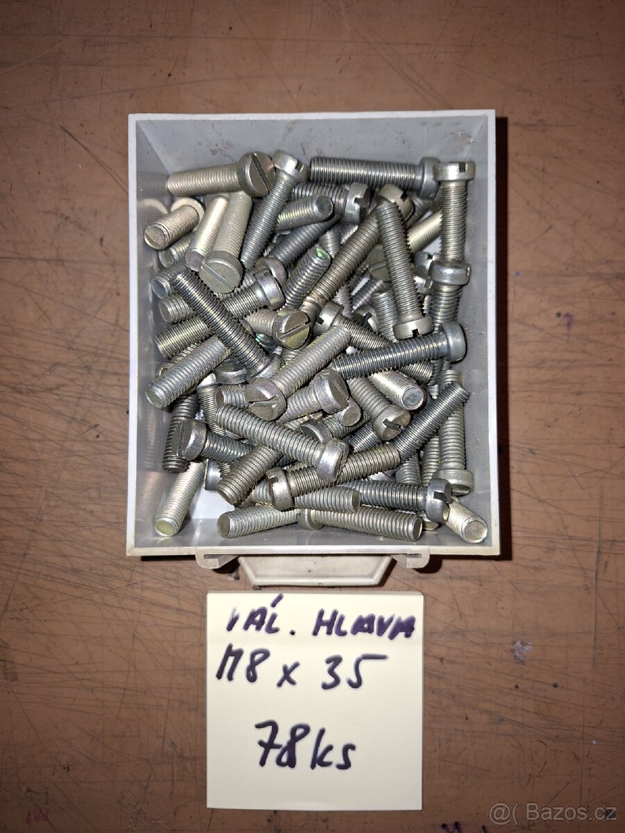 Spojovací materiál..šrouby, matice NOVÉ - 16