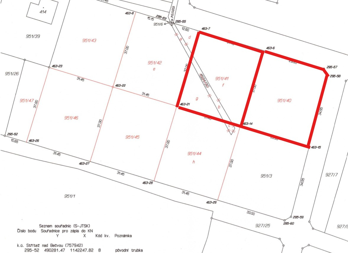 Prodej stavebních Pozemků Střítež nad Bečvou - 16