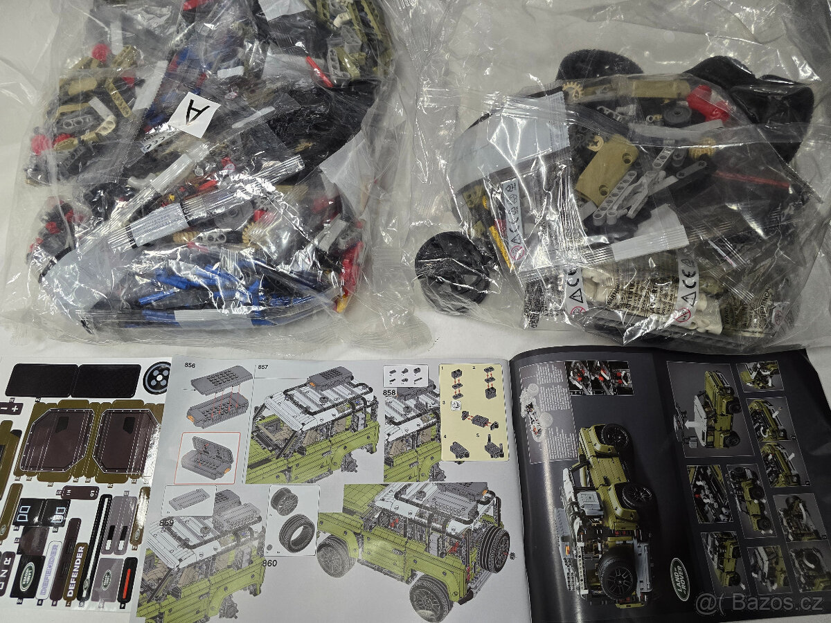 STAVEBNICE Technic 42110 Land Rover Defender NAHRADA - 16