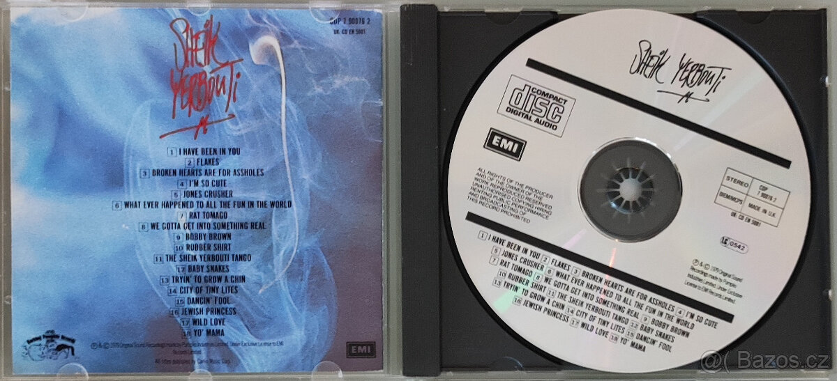 CD Frank Zappa: Různá alba - 16