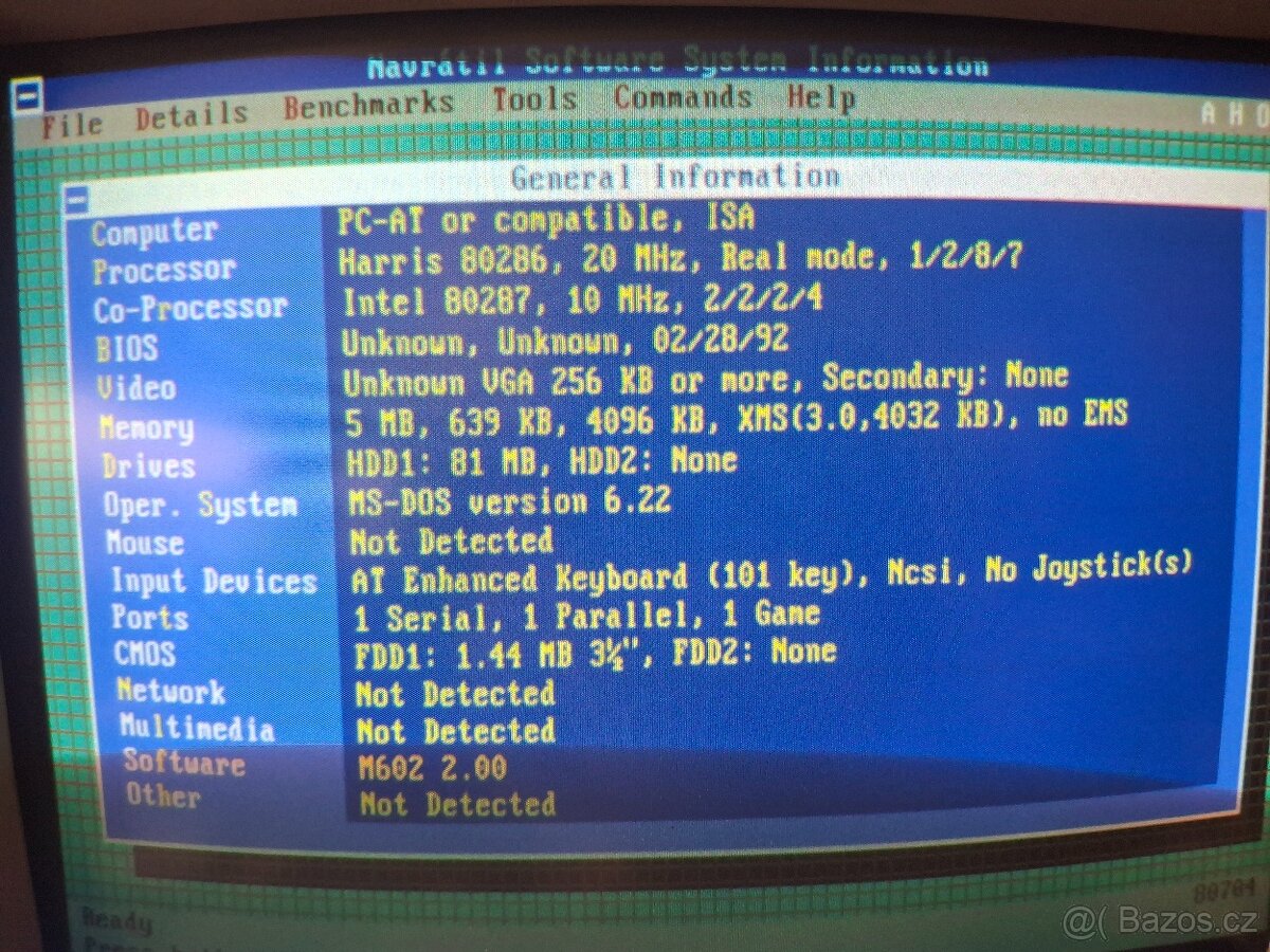 Retro PC Olivetti M290-25, 286/20Mhz - 16
