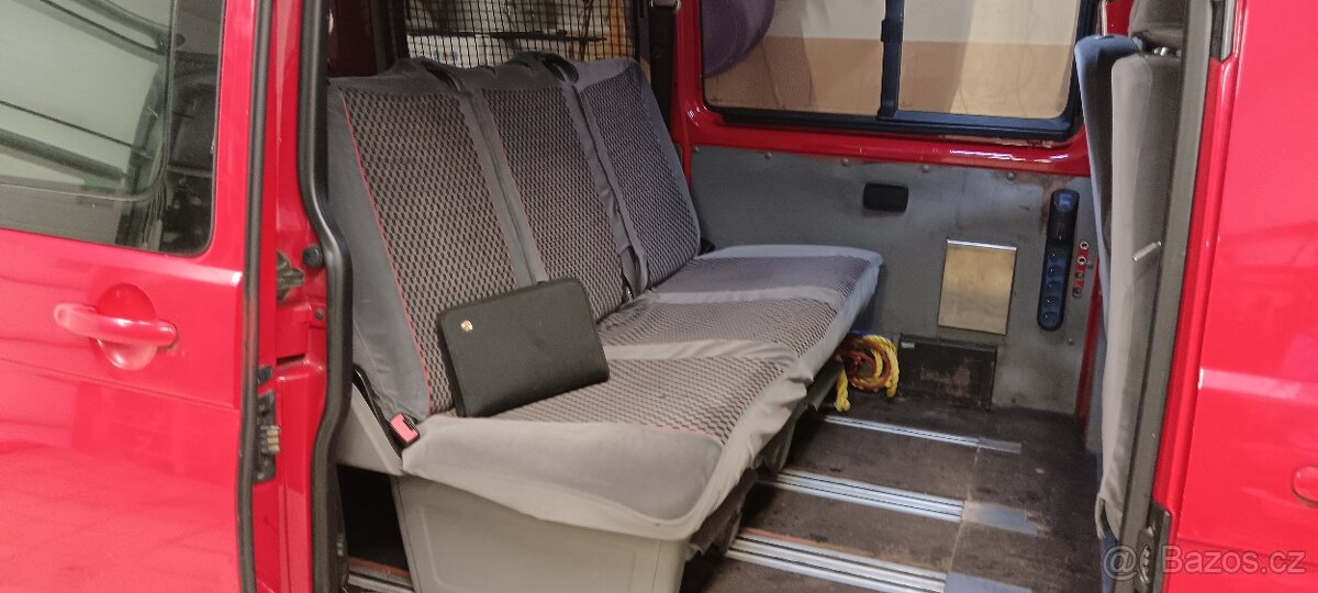 Volkswagen T5 4x4 uzávěrka diferenciálu 11/2006 - 16