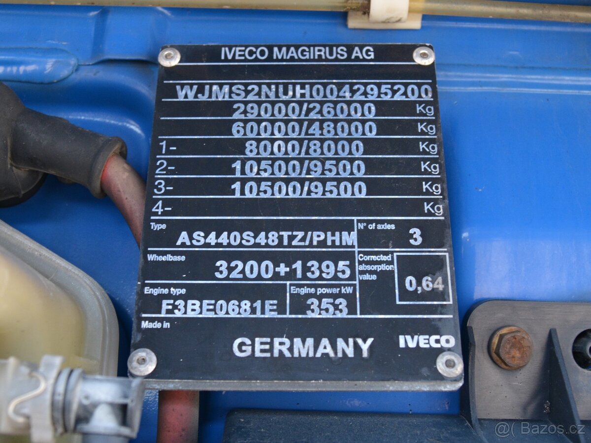 IVECO Stralis AS 440S48 6x4 retarder - 16