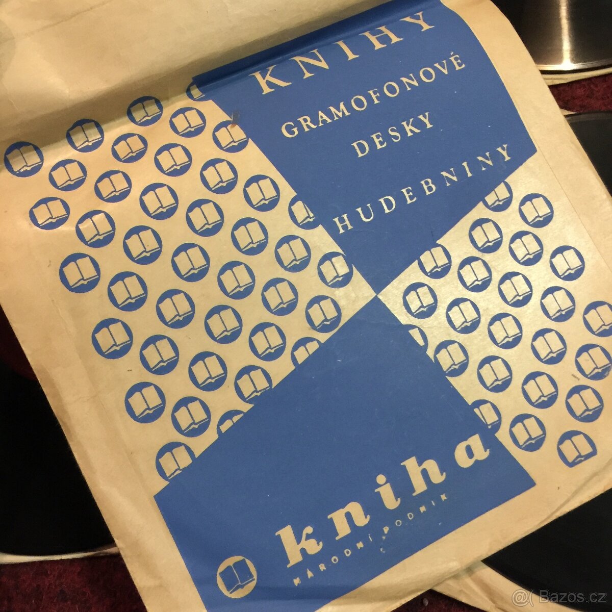 Šelakové gramofonové desky pohádky Popelka Perníková - 16