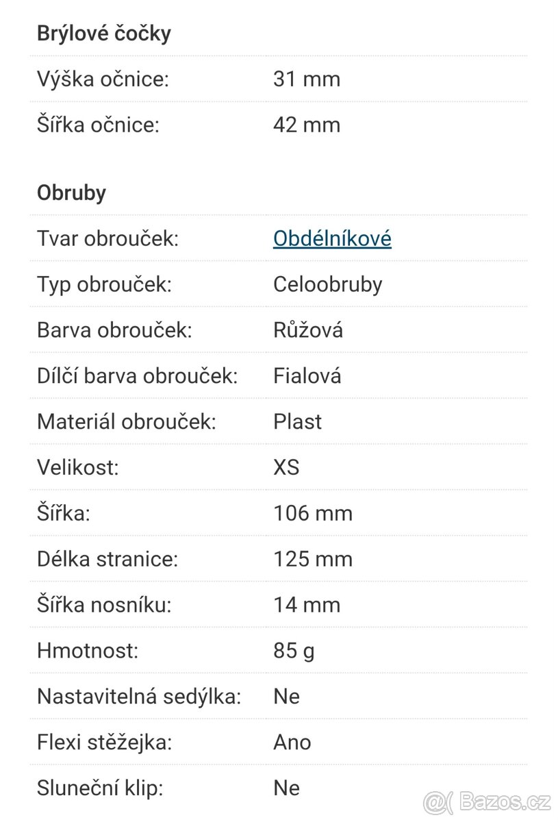 dětské brýle (dívčí) CentroStyle (věk 2 - 6 let) - 16
