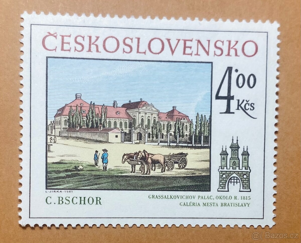 Poštovni známky Československé - 16