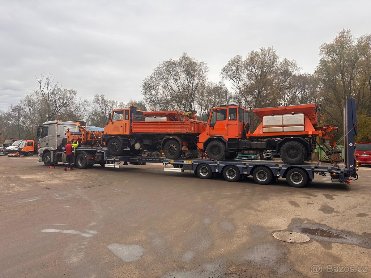 Odtahová služba přeprava strojů Most - 16