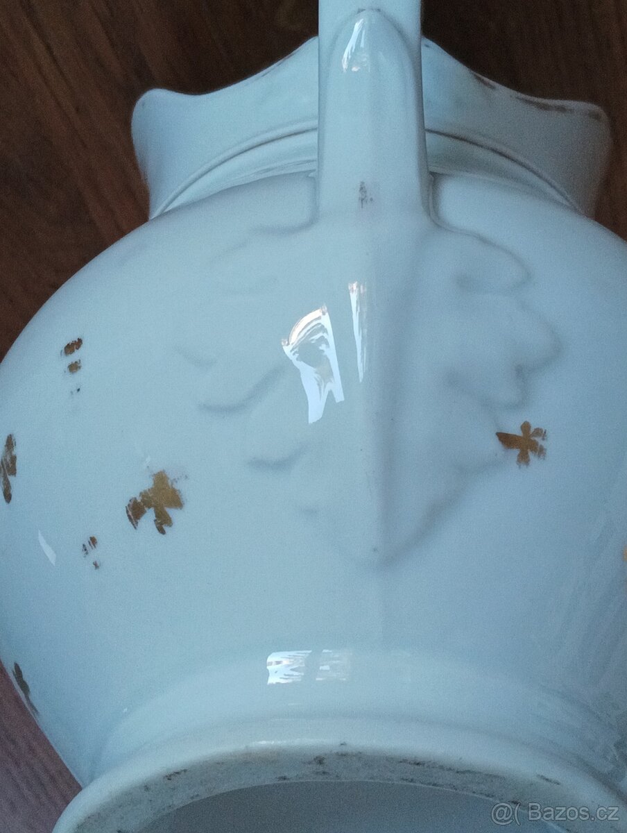 STAROŽITNÝ PAŘÍŽSKÝ EMPÍROVÝ PORCELÁNOVÝ DŽBÁN VIEUX PARIS - 16