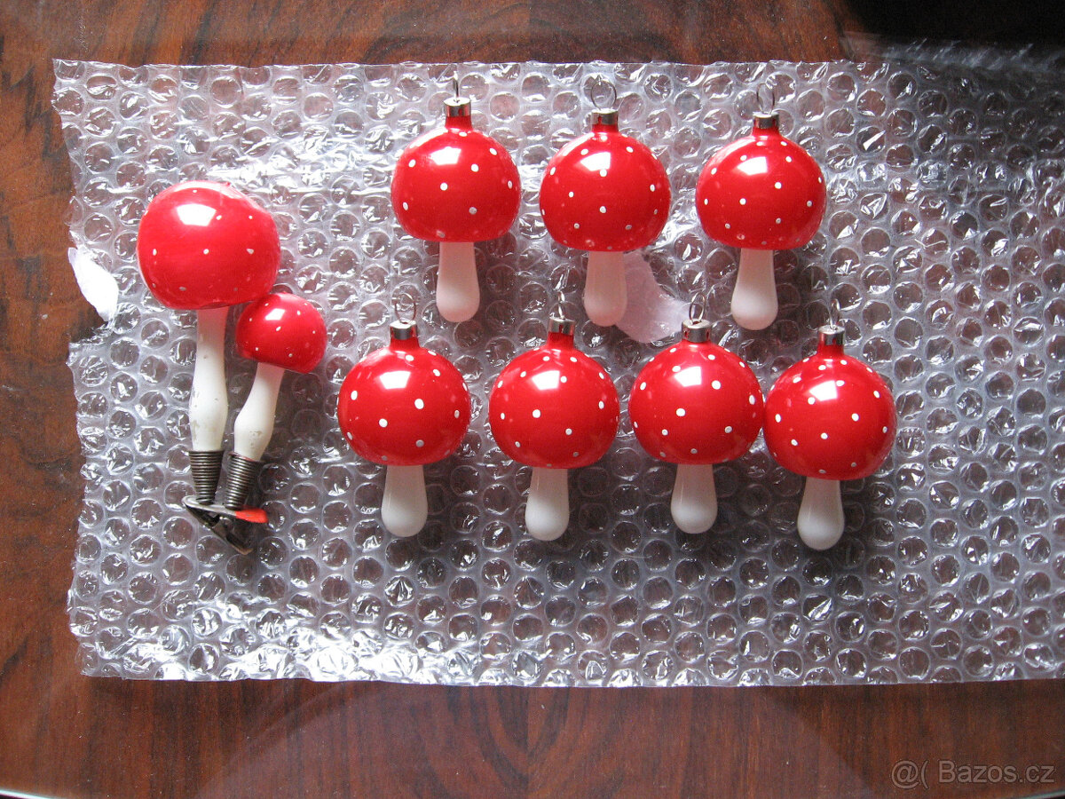 MIX vánočních ozdob,svíček,lamet,atd... - 16