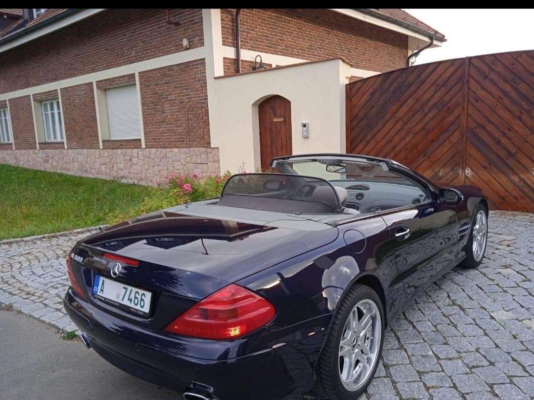Mercedes SL 500 cabrio, coupe, r230, model 03, 1A stav, naje - 16