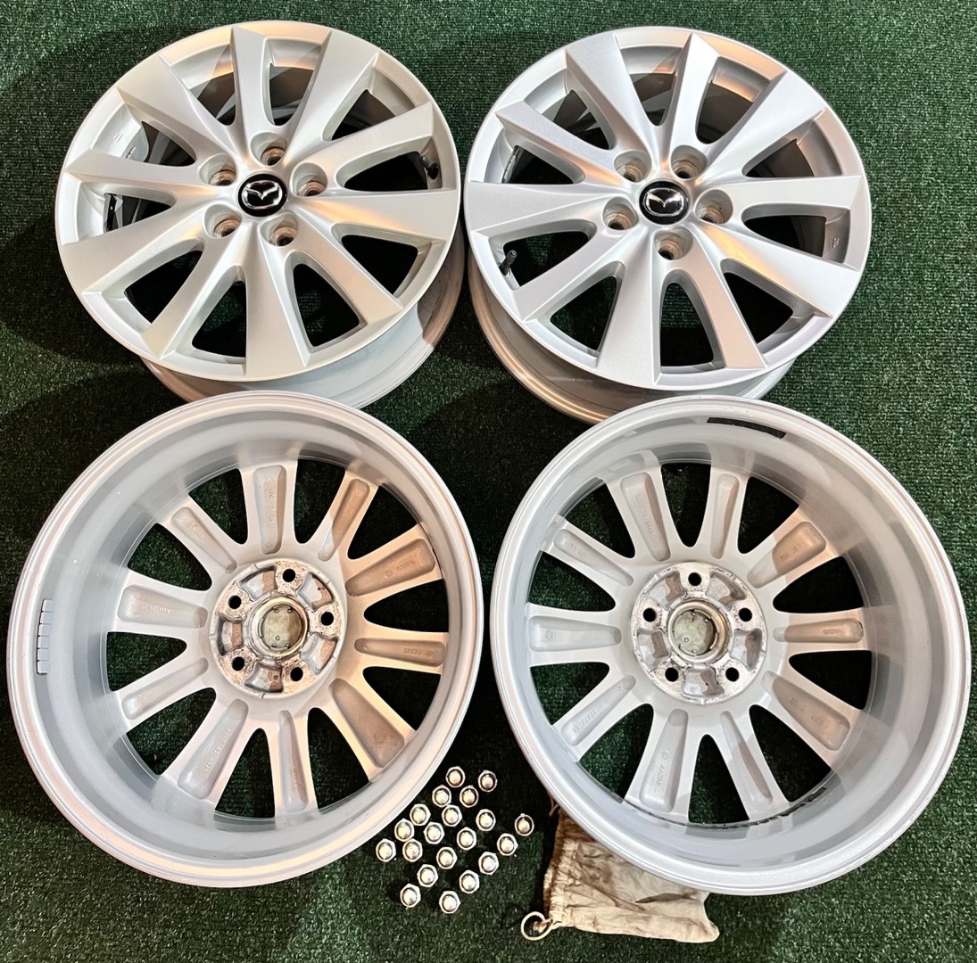 5x114,3 R17 Mazda CX originál Alu - ET 50, výborný stav - 16