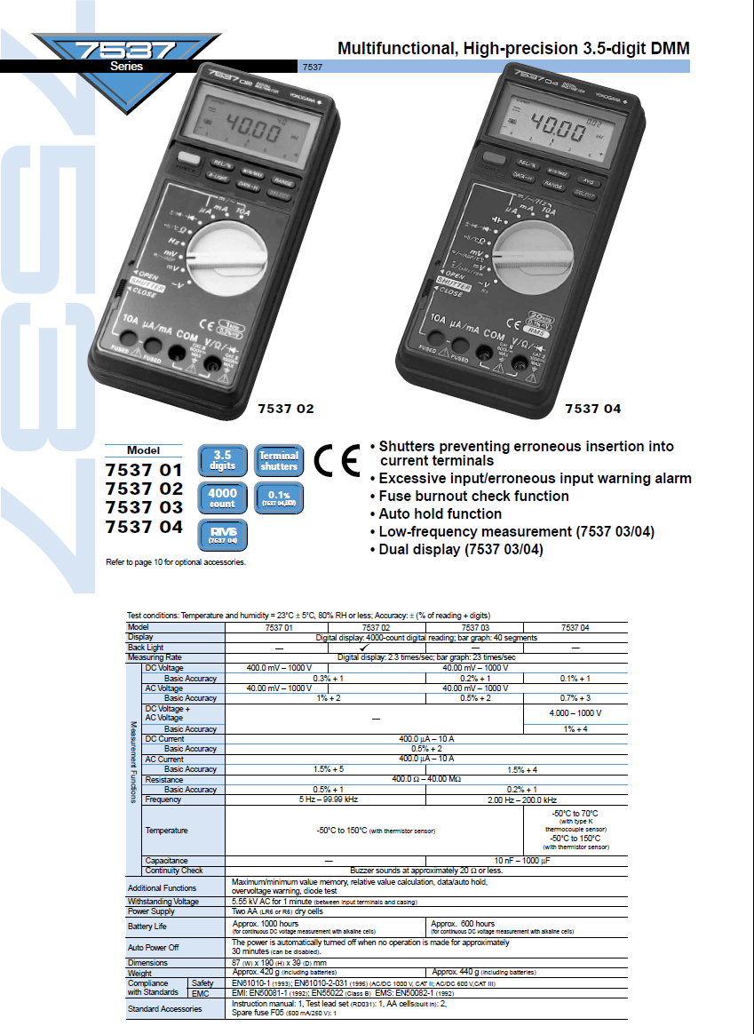 Digitální multimetr Hewlett Packard 973A - 16