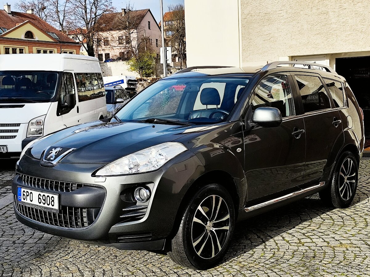 Peugeot 4007 2.2HDi - udržované - levně,7.míst - 16