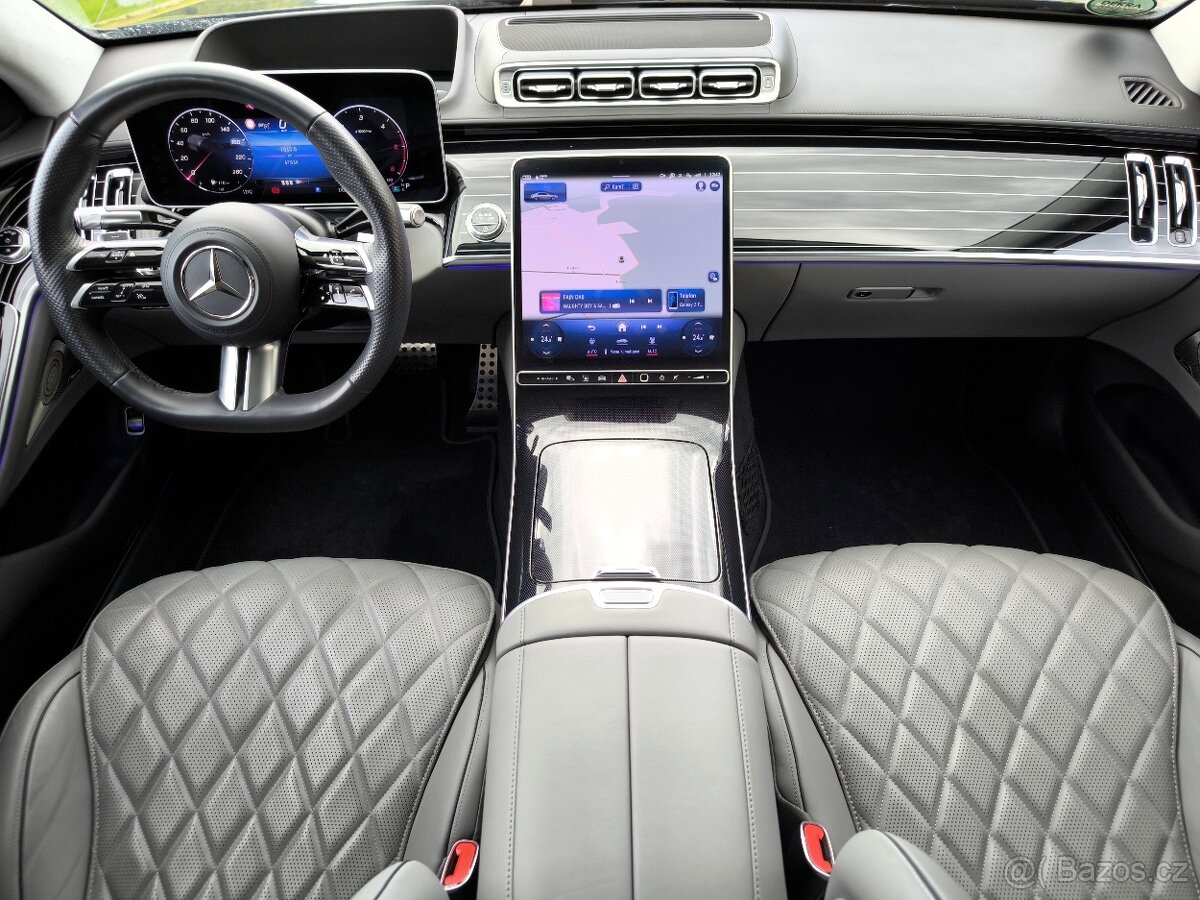 Mercedes-Benz S 400d • AMG • TV • Masáž • ČR • DPH - 16