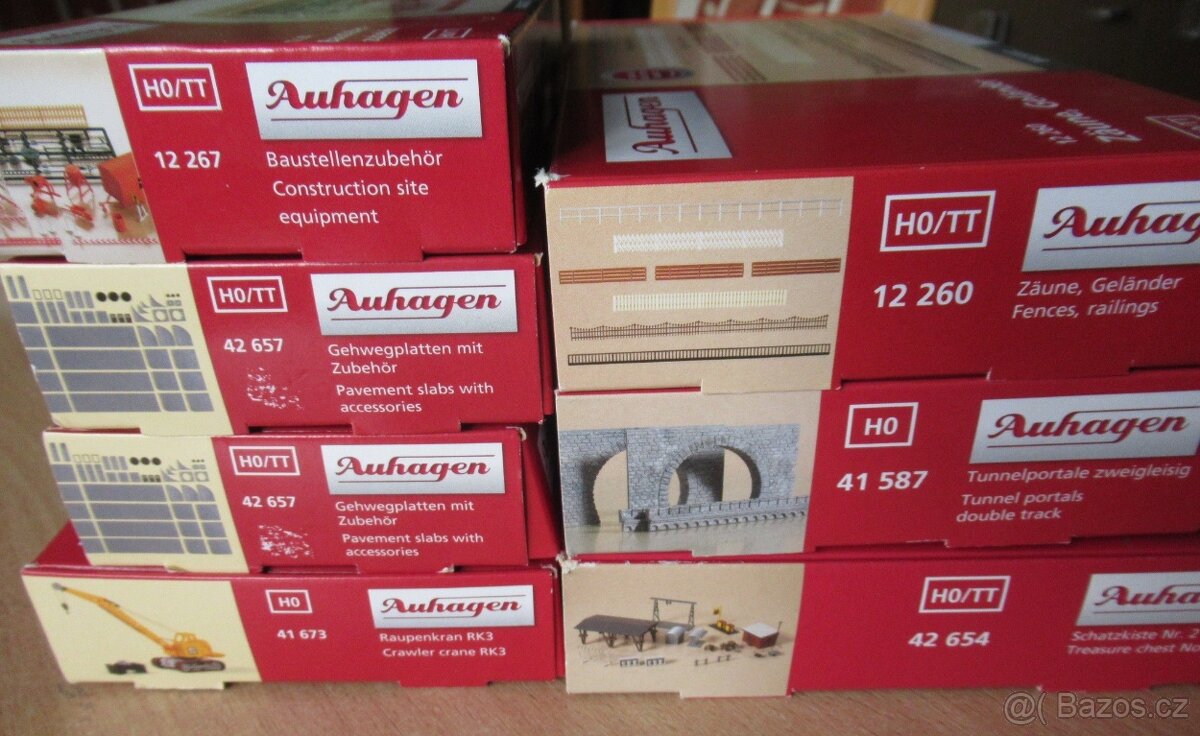 H0 - stavebnice, vyhybky - železnice , vláčky , mašinky - 16