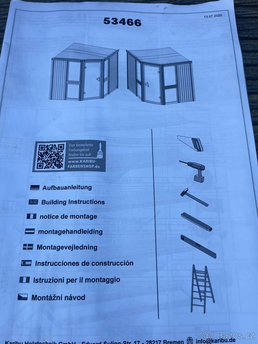 Finská sauna Amélia 3+kamna 9kw - 16