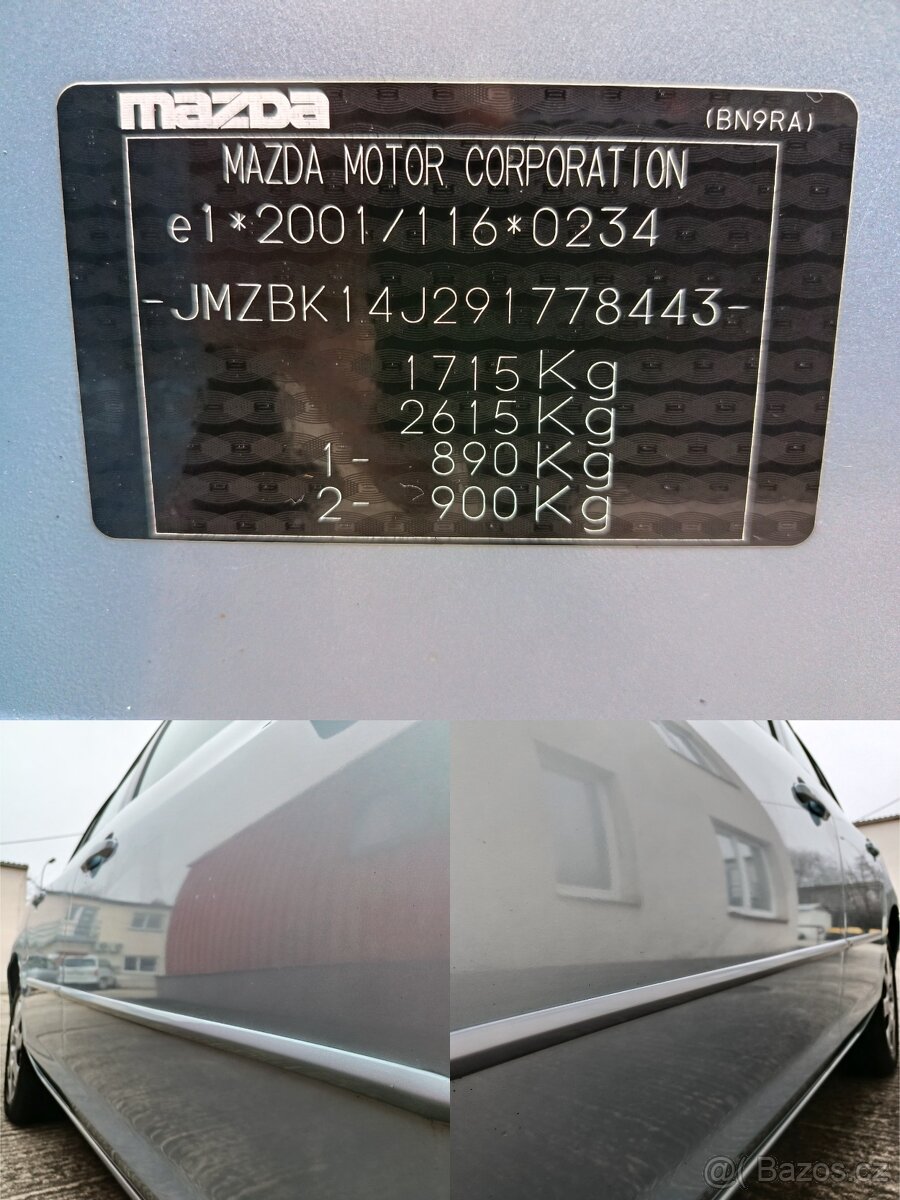 Mazda 3 1.4 Benzin 62 KW 96 Tis Km Garance km Bez Koroze - 16