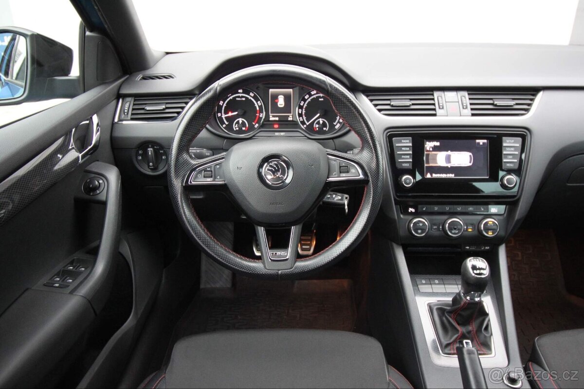 OCTAVIA 3 RS, 2.0TSI-162kw,Bi-Xen,BOLERO,360°PDC,TAŽNÉ,RACE - 16