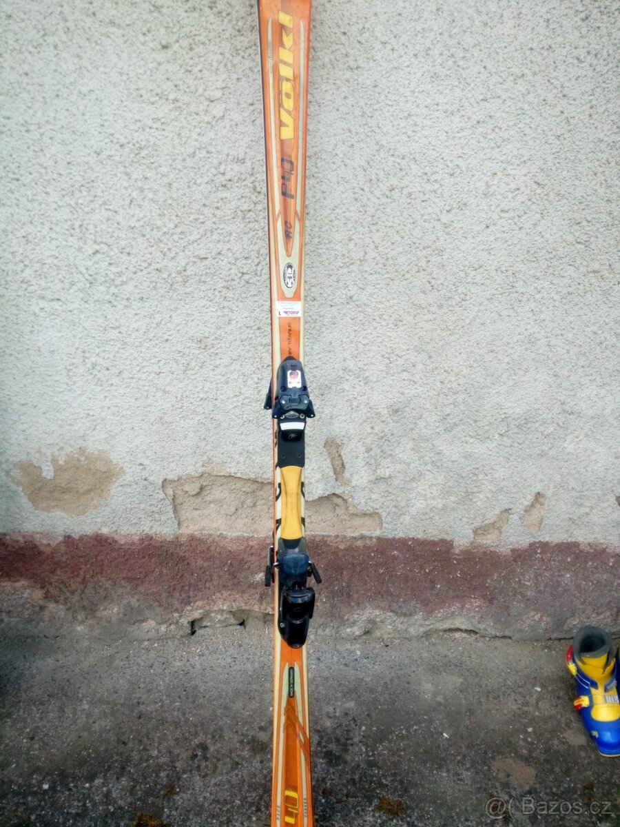 Lyže , lyžařské boty ,Lyžařské hole - 16
