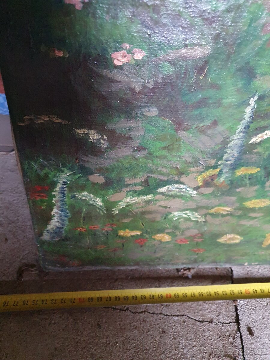 Obrazy staré olej - 16