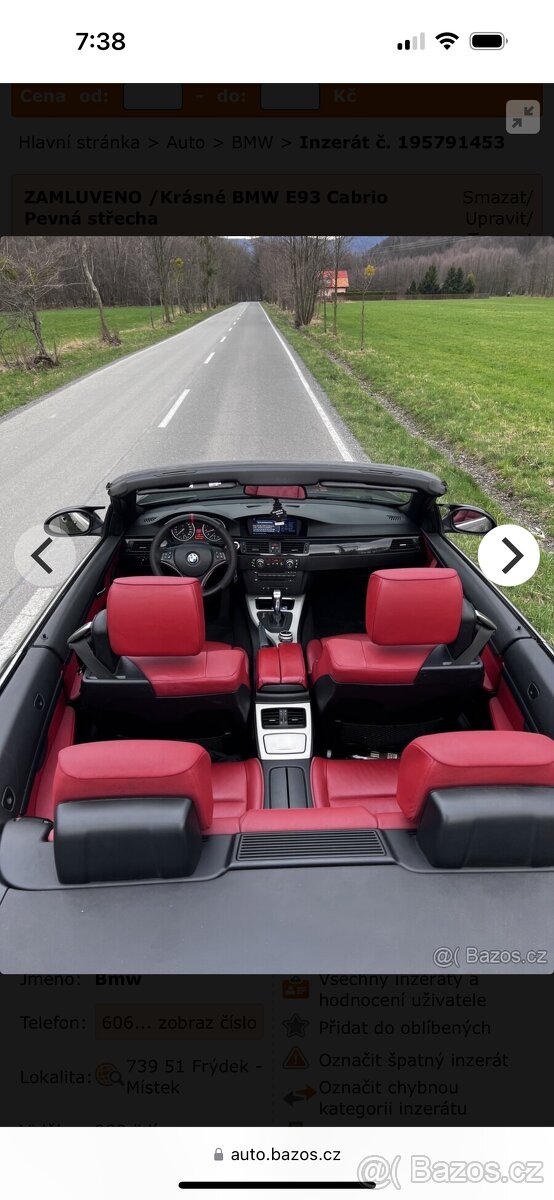 BMW e93 320i cabrio - 16