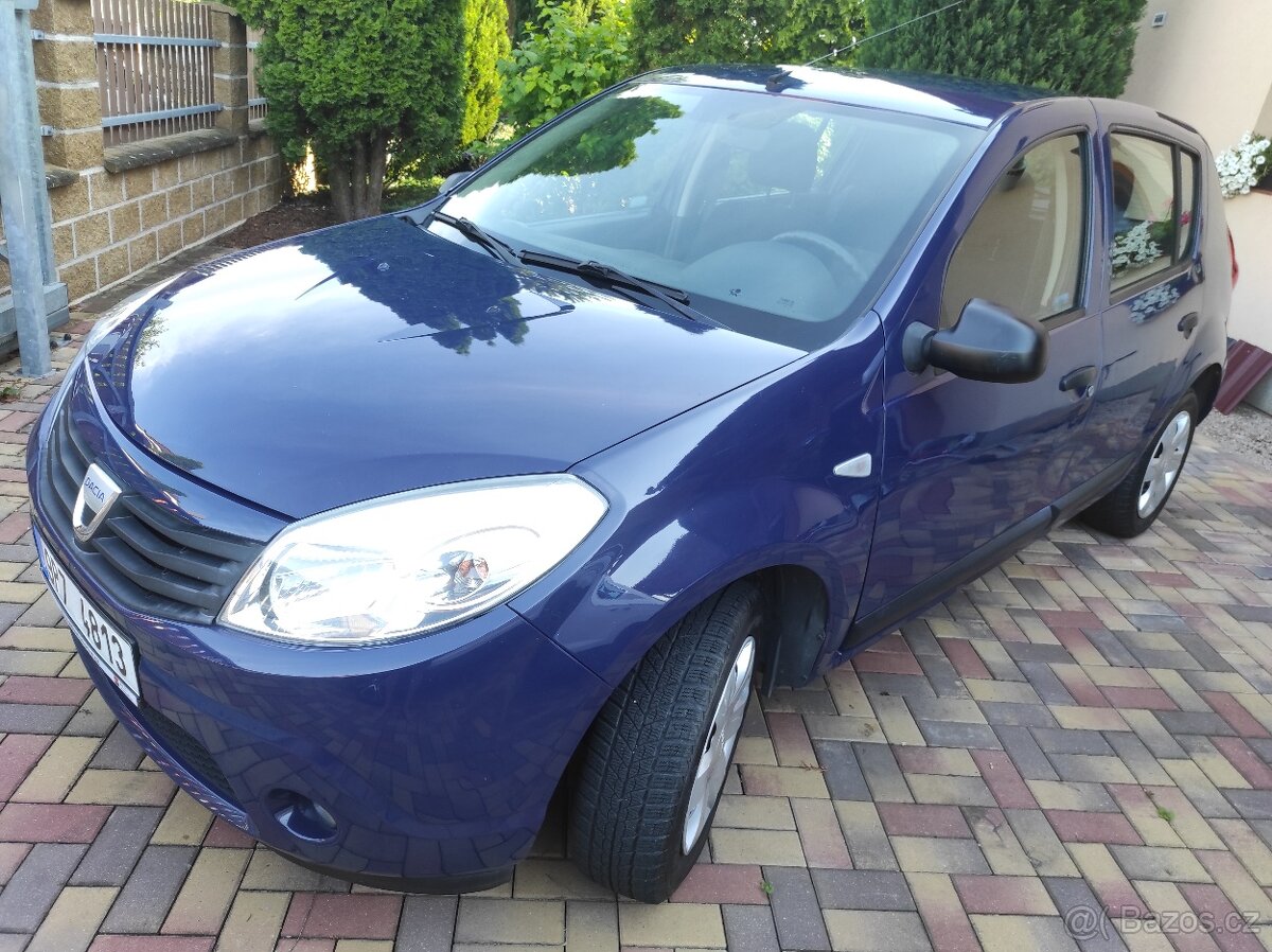 Prodám Dacia Sandero rv. 2009 najeto 168 000 km, 1,4 benzín - 16