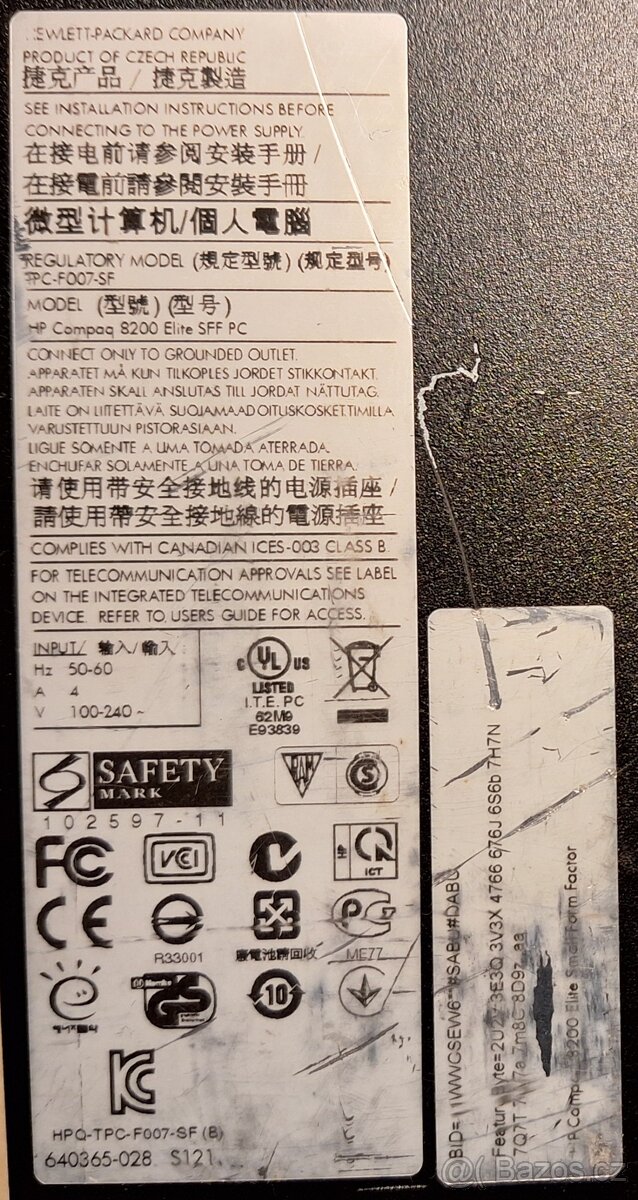 Prodám stolní PC 5x HP, Fujitsu - 16