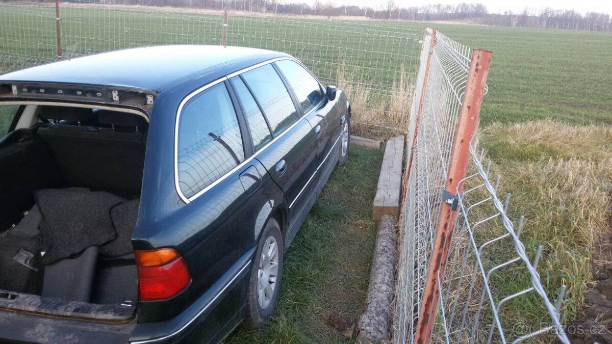 BMW E39 530D Touring sedan 525d 120kW 523i a 520i na díly - 16