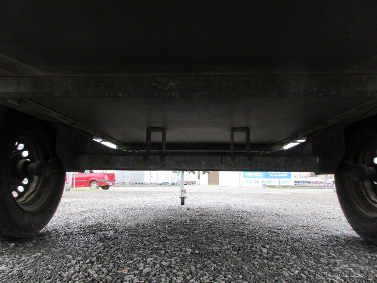 Bazarový přívěs VA 750kg 2,52x1,27/0,30 RE POČ - 16