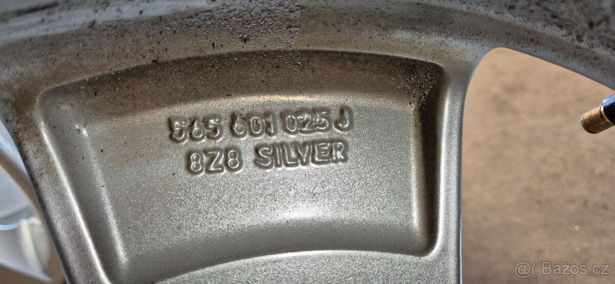 Alu kola originál Škoda 5x112 6,5x17 ET38 565 601 025 J - 16