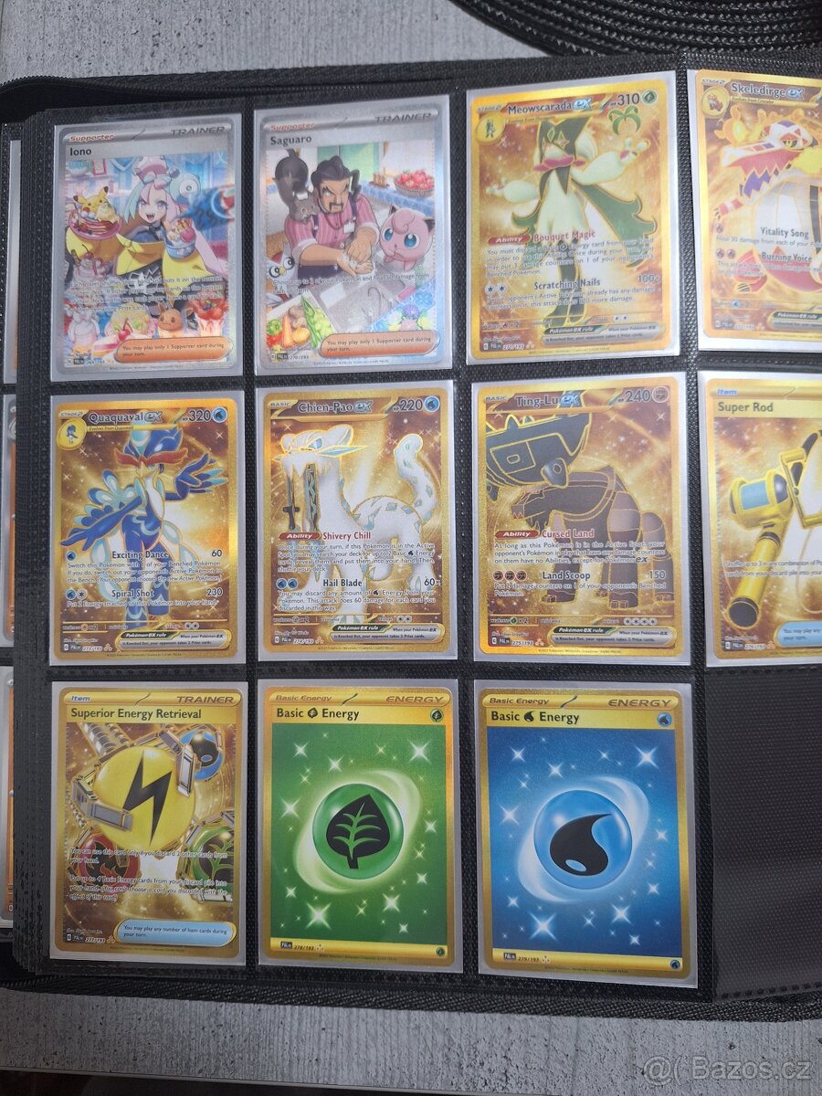 Pokemon Paldea Evolved- Komplet Master set. - 16