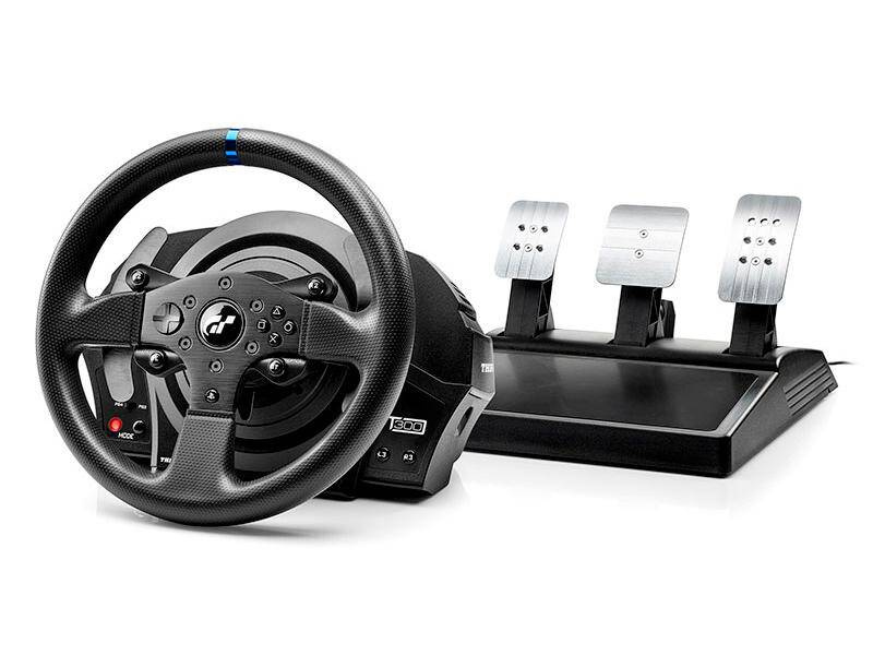 Volant Thrustmaster T300 RS, 3-pedály T3PA + Stojan DeluxeV2 - 16