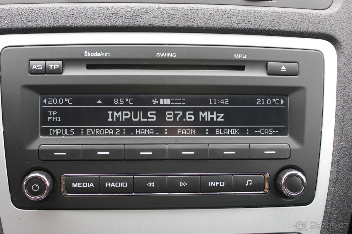 Škoda Octavia 1.4 TSI, DSG, VÝHŘEV, 107 tis. km - 16