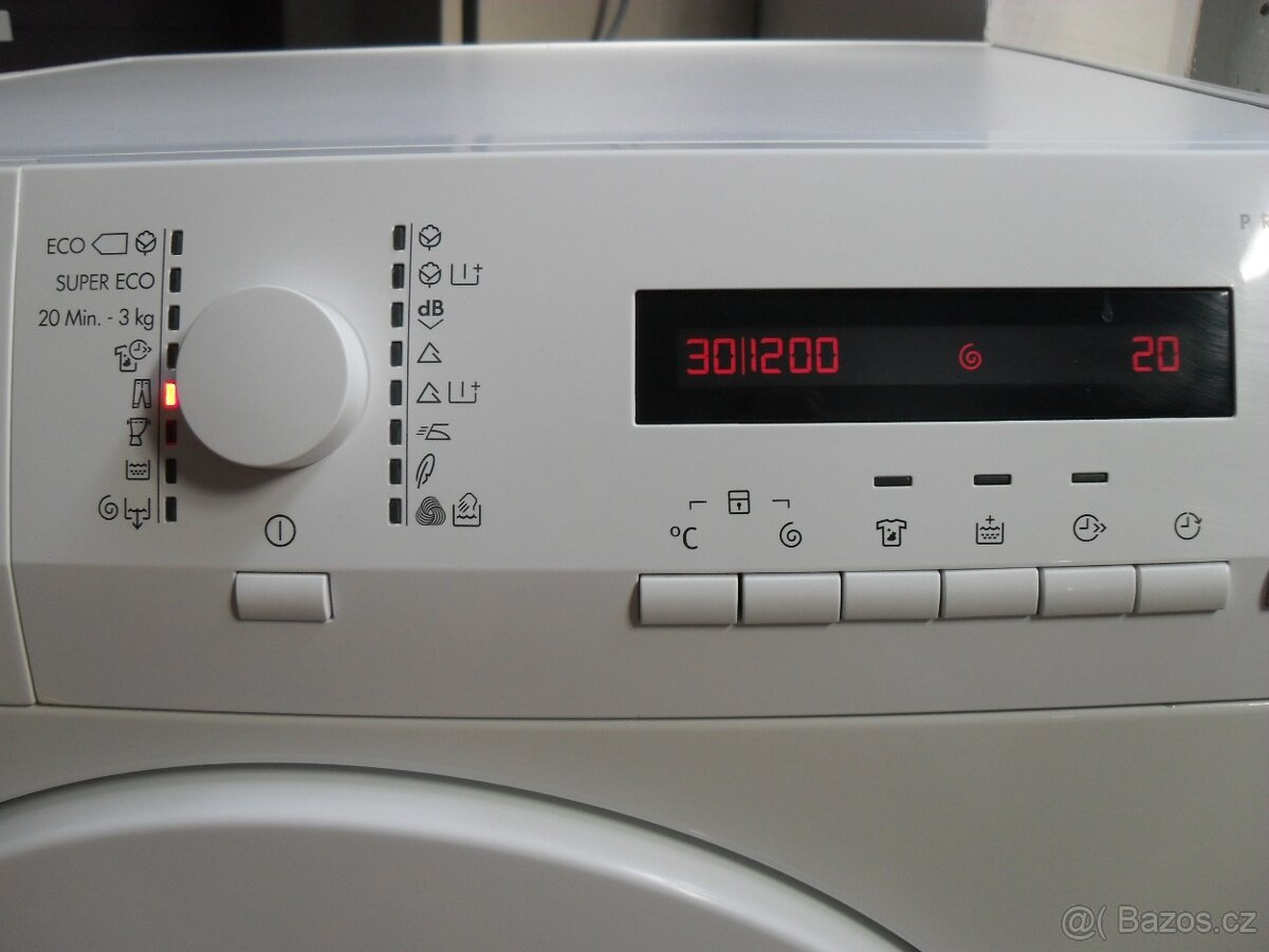 NĚMECKÁ PRAČKA AEG-8KG,A+++,OPTISENSE,TICHÝ MOTOR,PARNÍ PROG - 16