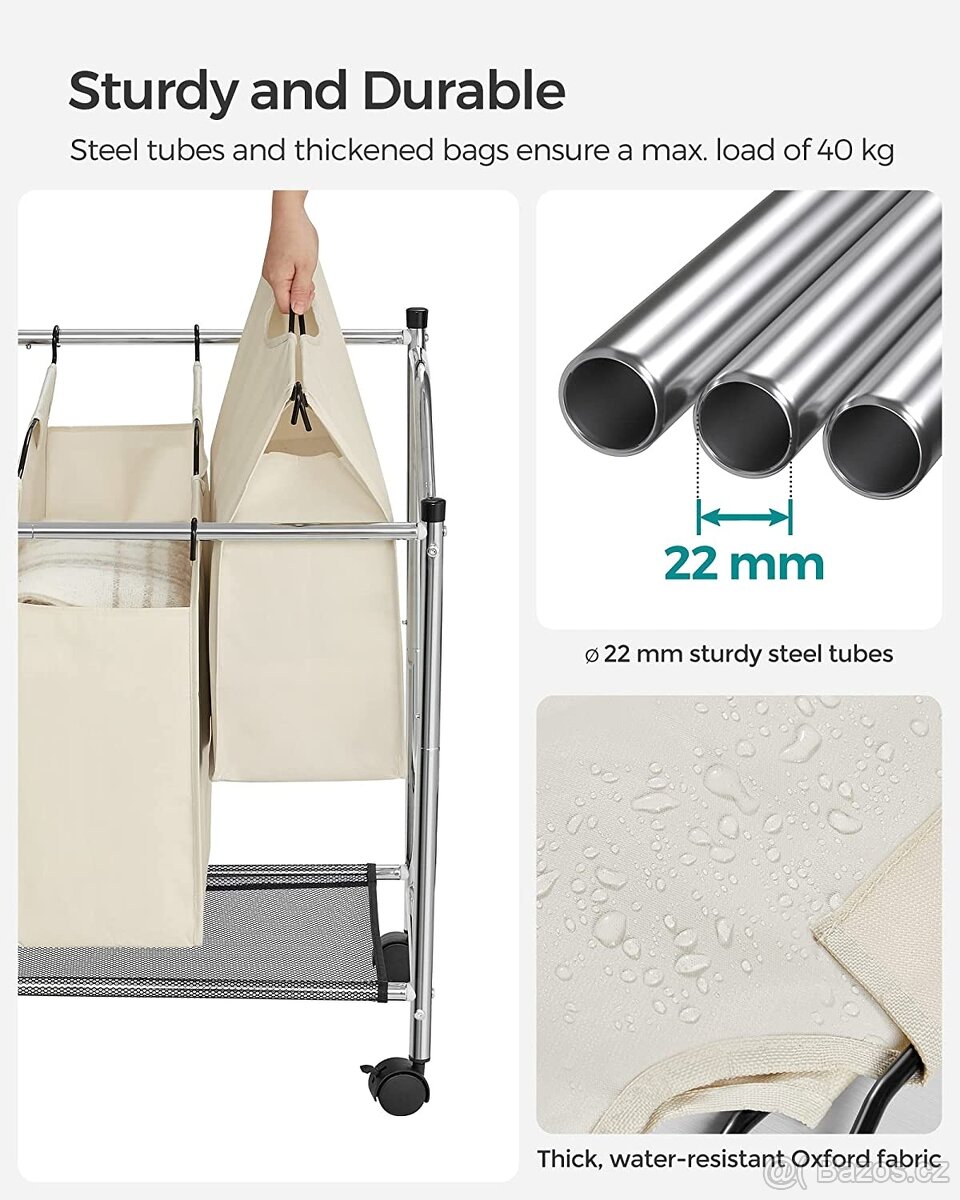 Nový mobilní koš na prádlo - 16