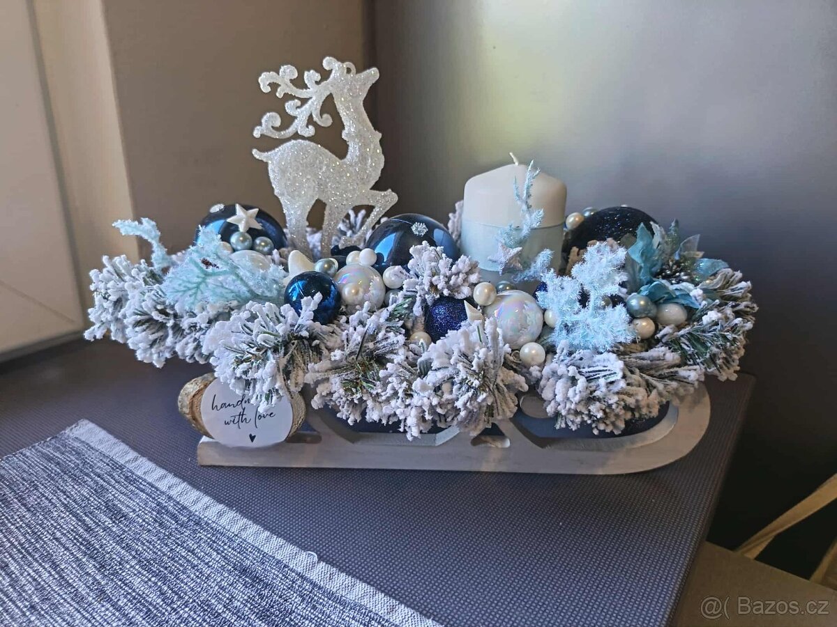 Adventní věnce a vánoční dekorace - 16
