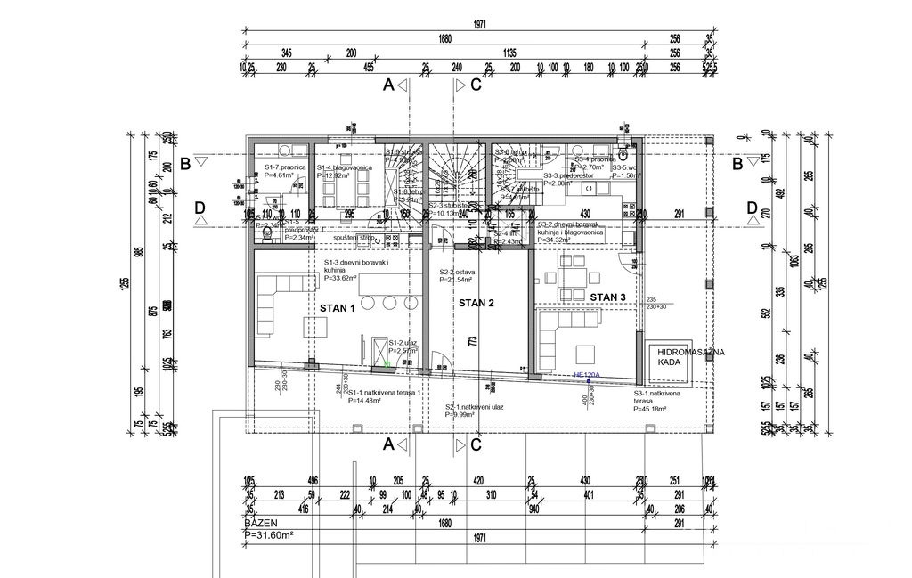 CHORVATSKO LUXUSNÍ APARTMÁNY V NOVOSTAVBĚ - ZADAR - 16